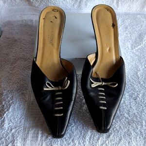 Mia Paoli Backless , Leather Shoes